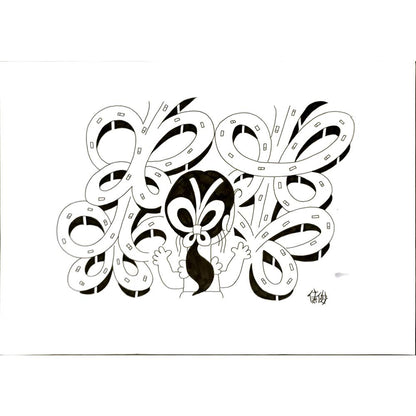 Jiao Jun 29x21cm Orijinal Karikatür BOD06185