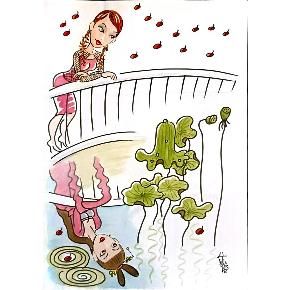 Jiao Jun 29x21cm Orijinal Karikatür BOD06186