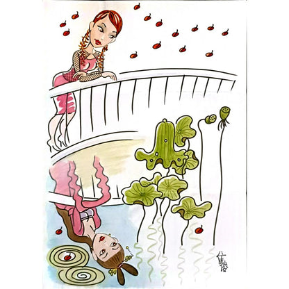 Jiao Jun 29x21cm Orijinal Karikatür BOD06186