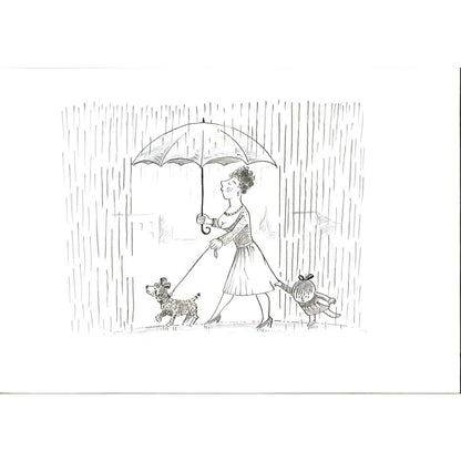 Wolfgang Schlegel 29x21cm Orijinal Karikatür BOD06200