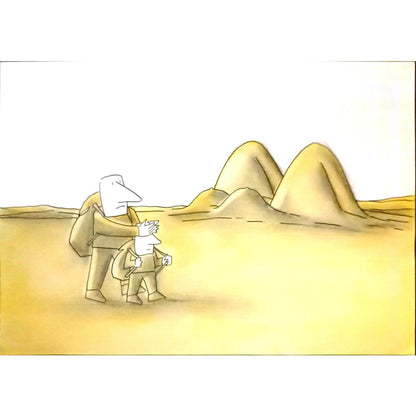Lubica Konkova 29x21cm Orijinal Karikatür BOD06215