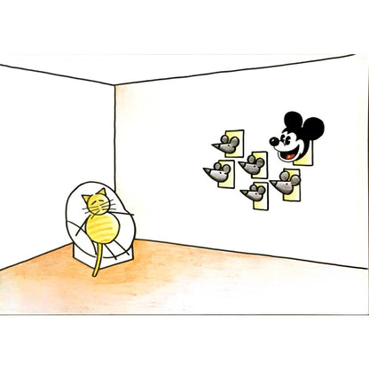Simon Mr 29x21cm Orijinal Karikatür BOD06220