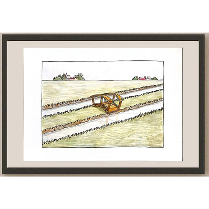 Luc Vernimmen 29x21cm Orijinal Karikatür BOD06250