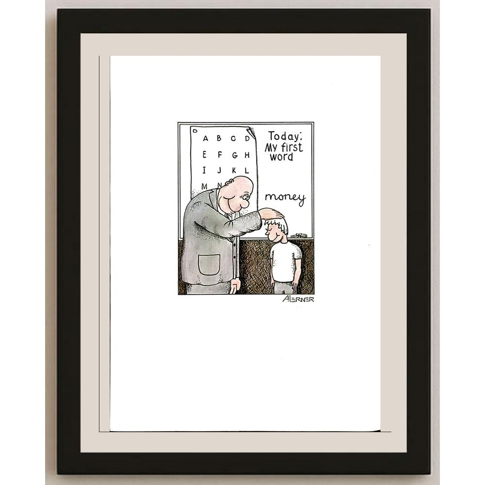 Anatoly Apchel 29x21cm Orijinal Karikatür BOD06267