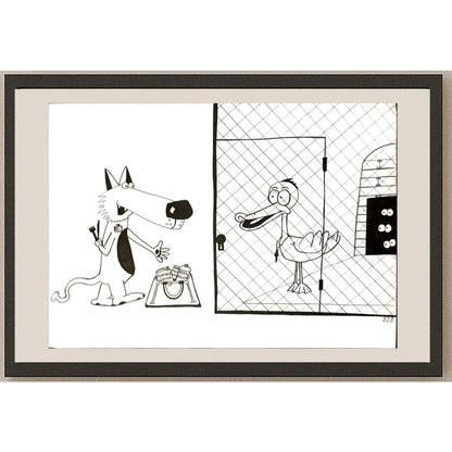 Sarah Shirtcliffe 29x21cm Orijinal Karikatür BOD06268