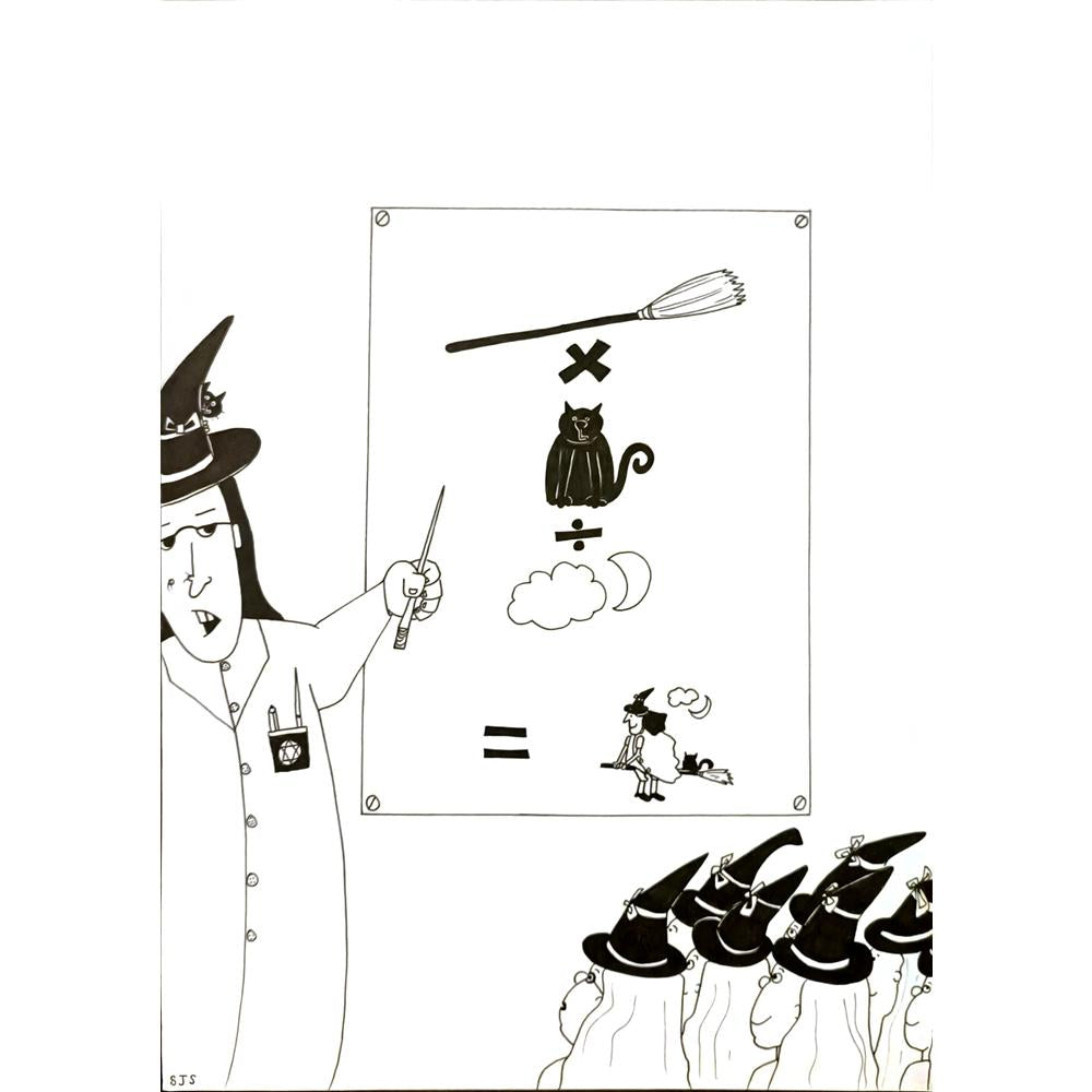 Sarah Shirtcliffe 29x21cm Orijinal Karikatür BOD06271