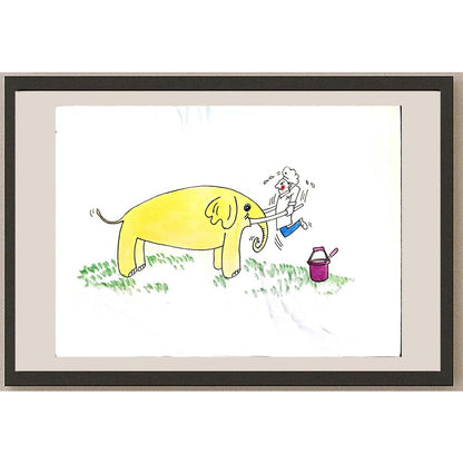 Xiang Liang 29x21cm Orijinal Karikatür BOD06278