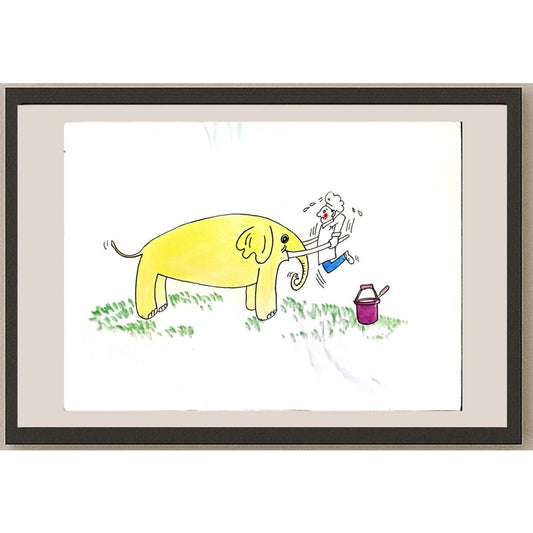 Xiang Liang 29x21cm Orijinal Karikatür BOD06278