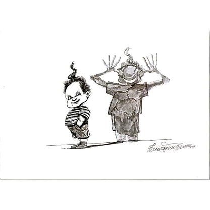 Goran Celicanin 33x21cm Orijinal Karikatür BOD06287