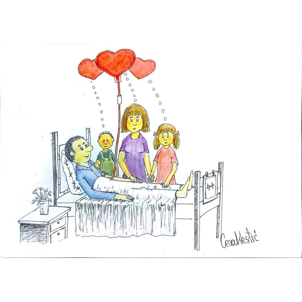 Svetlana Ceca Kastic 29x21cm Orijinal Karikatür BOD06289