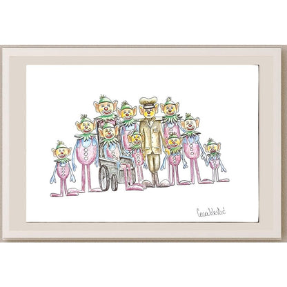 Svetlana Ceca Kastic 29x21cm Orijinal Karikatür BOD06290