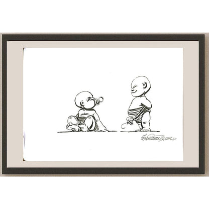 Goran Celicanin 29x21cm Orijinal Karikatür BOD06293