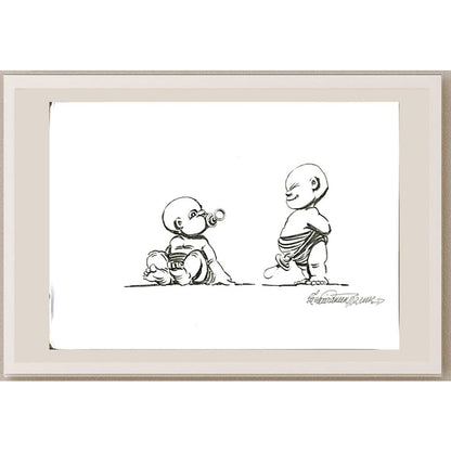 Goran Celicanin 29x21cm Orijinal Karikatür BOD06293