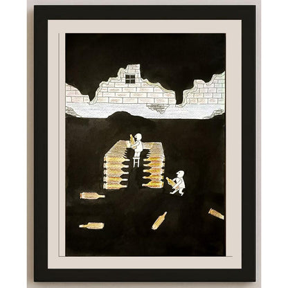 Meng Dong 29x21cm Orijinal Karikatür BOD06308