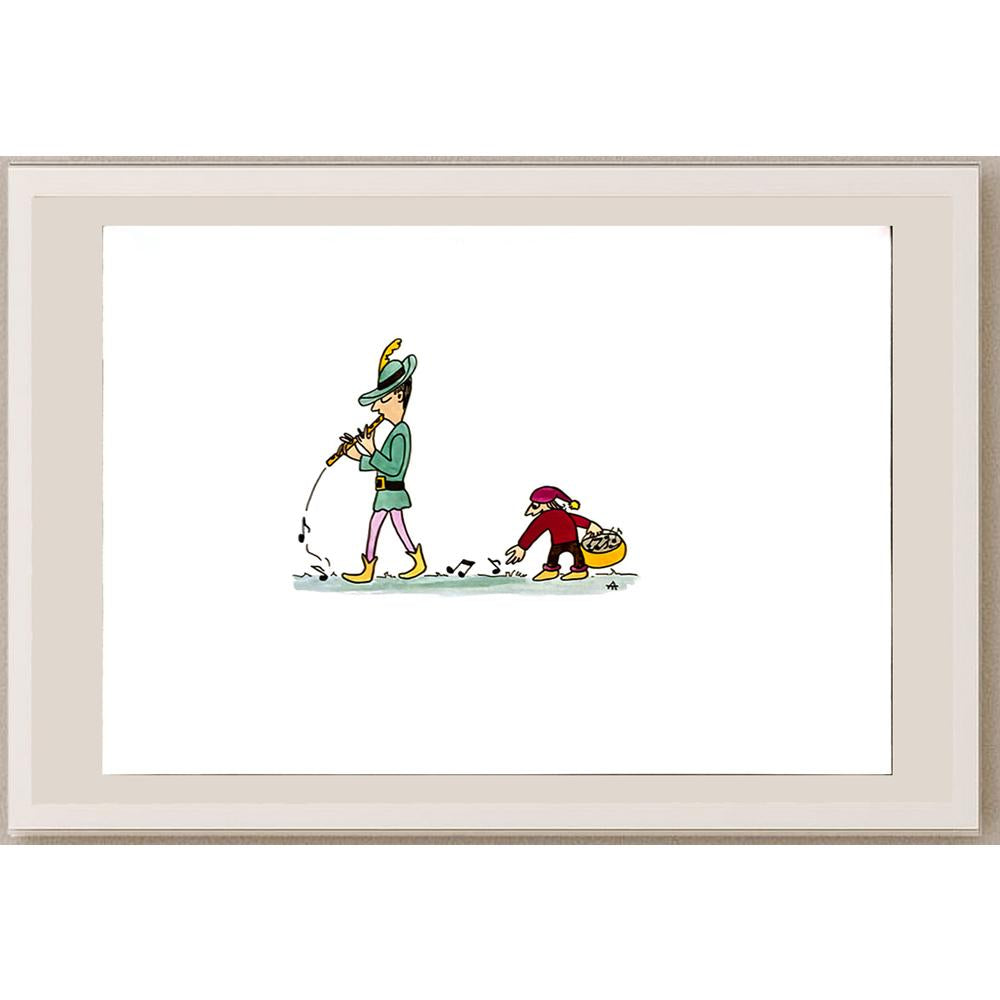 Alexei Talimonov 29x21cm Orijinal Karikatür BOD06342