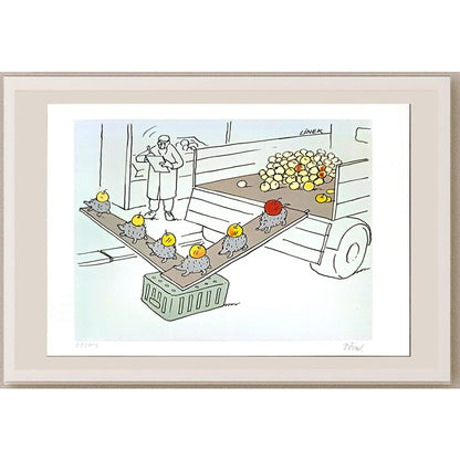 Vaclav Linek 29x21cm Orijinal Karikatür BOD06347