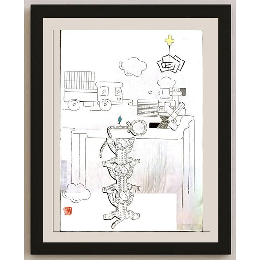 Ye Jun 29x21cm Orijinal Karikatür BOD06354
