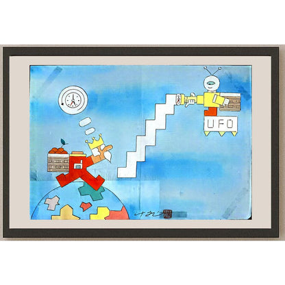 Ye Jun 29x21cm Orijinal Karikatür BOD06367