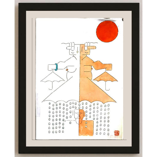 Ye Jun 29x21cm Orijinal Karikatür BOD06368