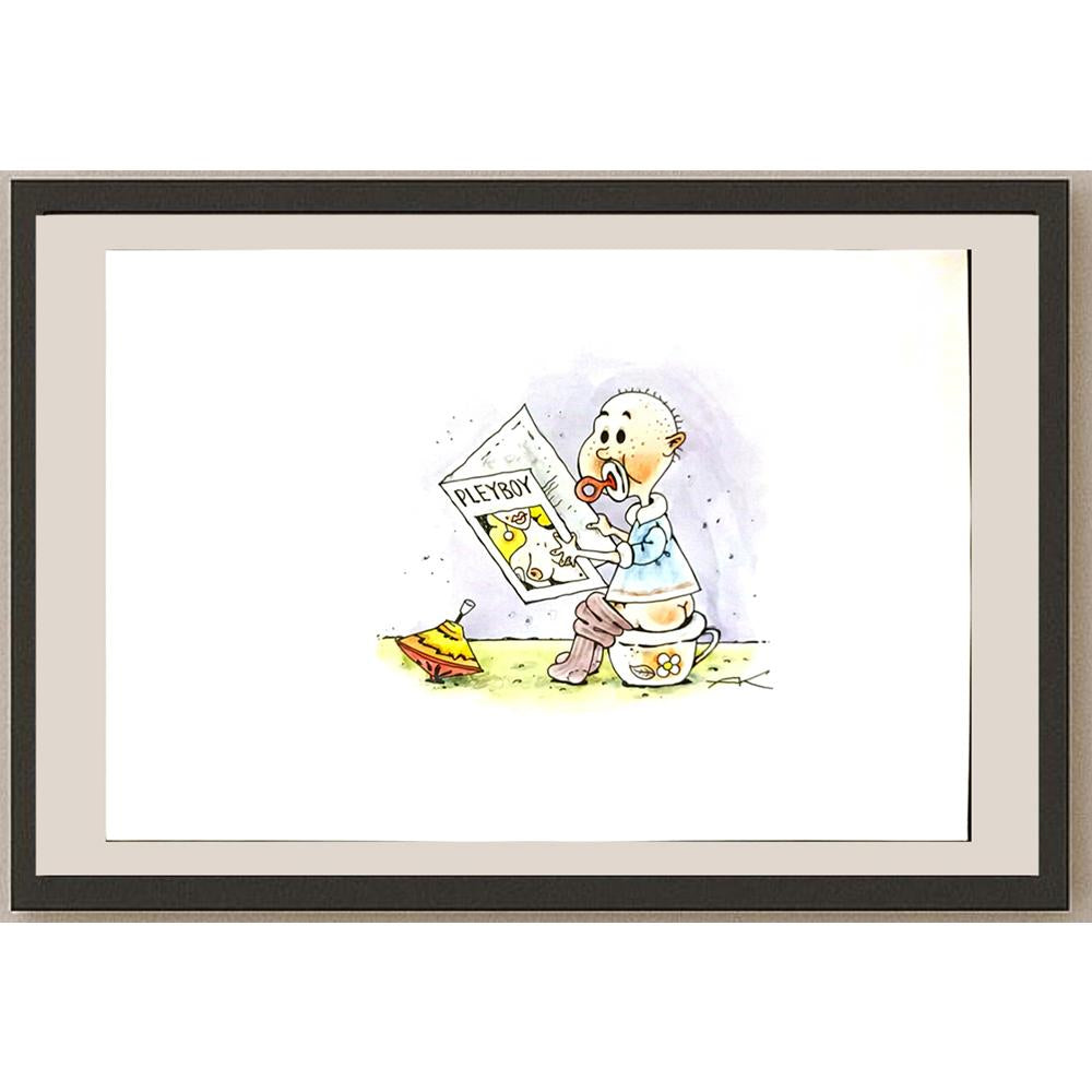 Alexey Kritevic 29x21cm Orijinal Karikatür BOD06369