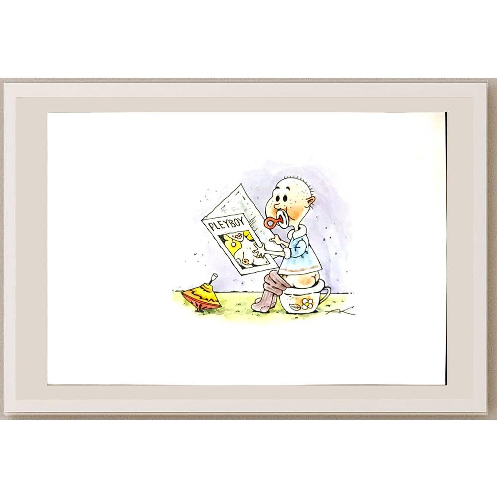 Alexey Kritevic 29x21cm Orijinal Karikatür BOD06369