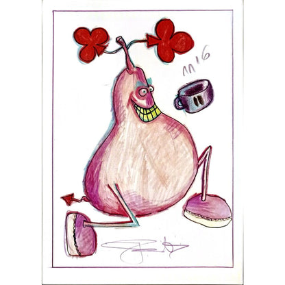 Davor Katunar 29x21cm Orijinal Karikatür BOD06375