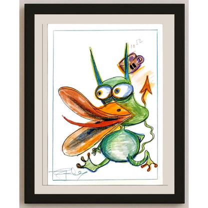 Davor Katunar 29x21cm Orijinal Karikatür BOD06377