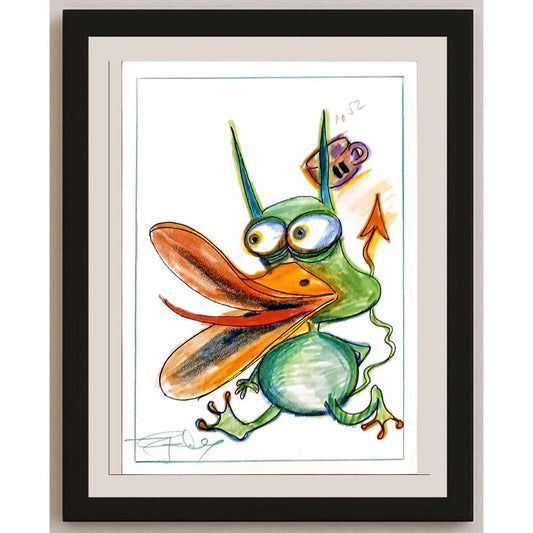 Davor Katunar 29x21cm Orijinal Karikatür BOD06377
