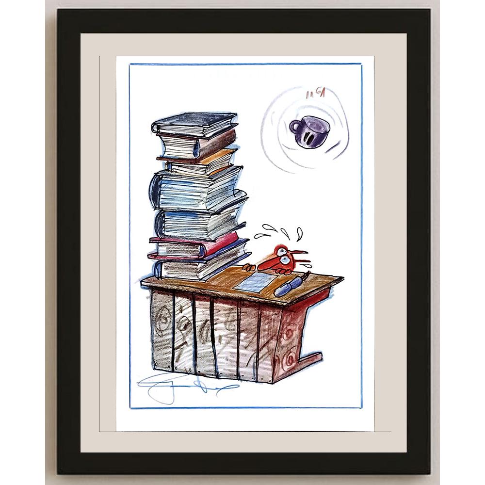 Davor Katunar 29x21cm Orijinal Karikatür BOD06379