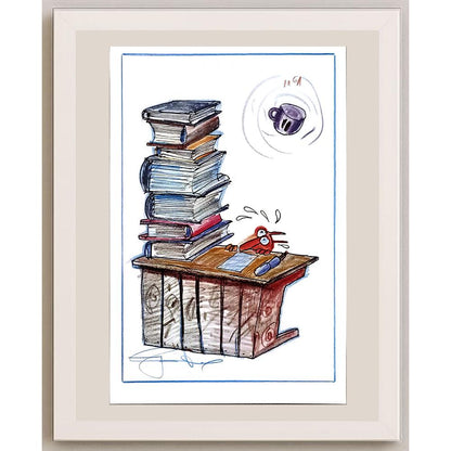 Davor Katunar 29x21cm Orijinal Karikatür BOD06379