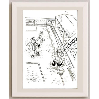 Bill Ritchie 29x21cm Orijinal Karikatür BOD06387