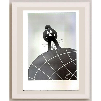 Athanassios Efthimiadis 29x21cm Orijinal Karikatür BOD06389