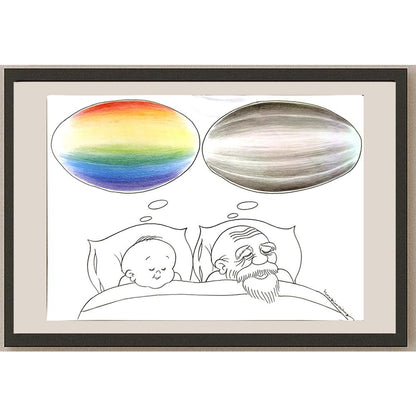 Xiao Qiang Hou 29x21cm Orijinal Karikatür BOD06400