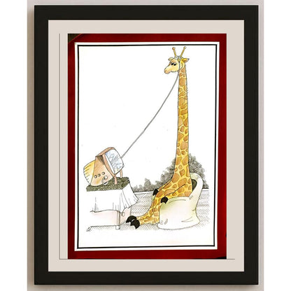 Mihail Ciubotaru 29x21cm Orijinal Karikatür BOD06410