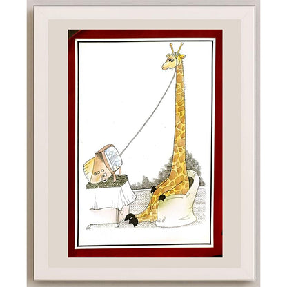 Mihail Ciubotaru 29x21cm Orijinal Karikatür BOD06410