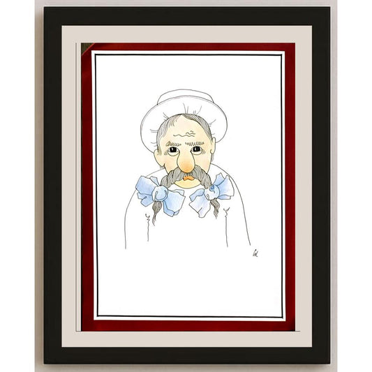 Mihail Ciubotaru 29x21cm Orijinal Karikatür BOD06412