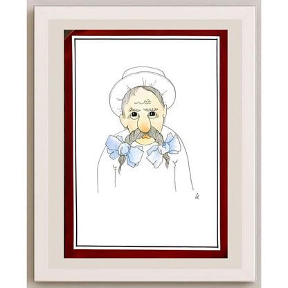 Mihail Ciubotaru 29x21cm Orijinal Karikatür BOD06412