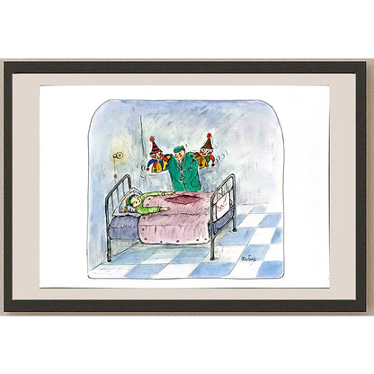 Irina Iosip 29x21cm Orijinal Karikatür BOD06416