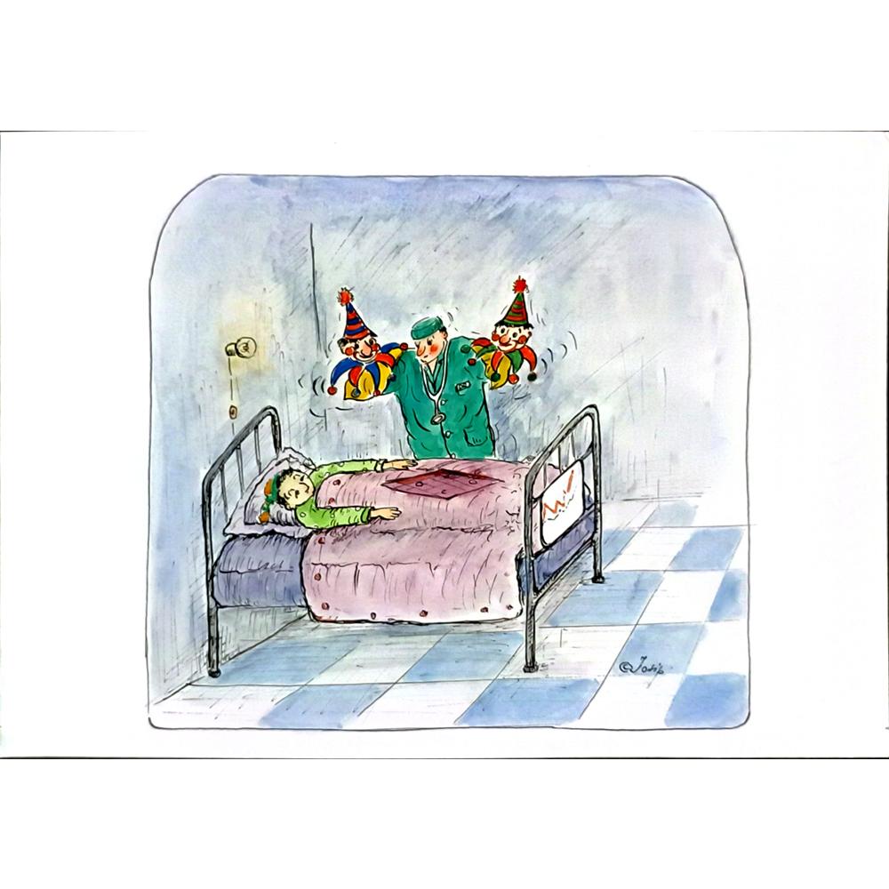 Irina Iosip 29x21cm Orijinal Karikatür BOD06416