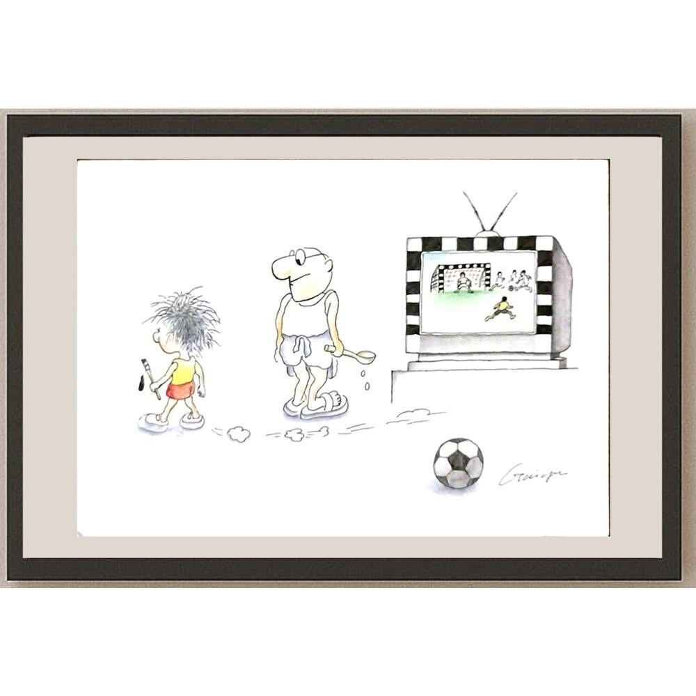 Gai Yu 29x21cm Orijinal Karikatür BOD06419