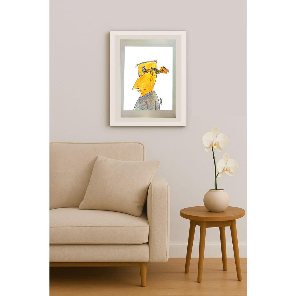 Slobodan Butir 29x21cm Orijinal Karikatür BOD06423