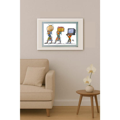 Slobodan Butir 29x21cm Orijinal Karikatür BOD06425