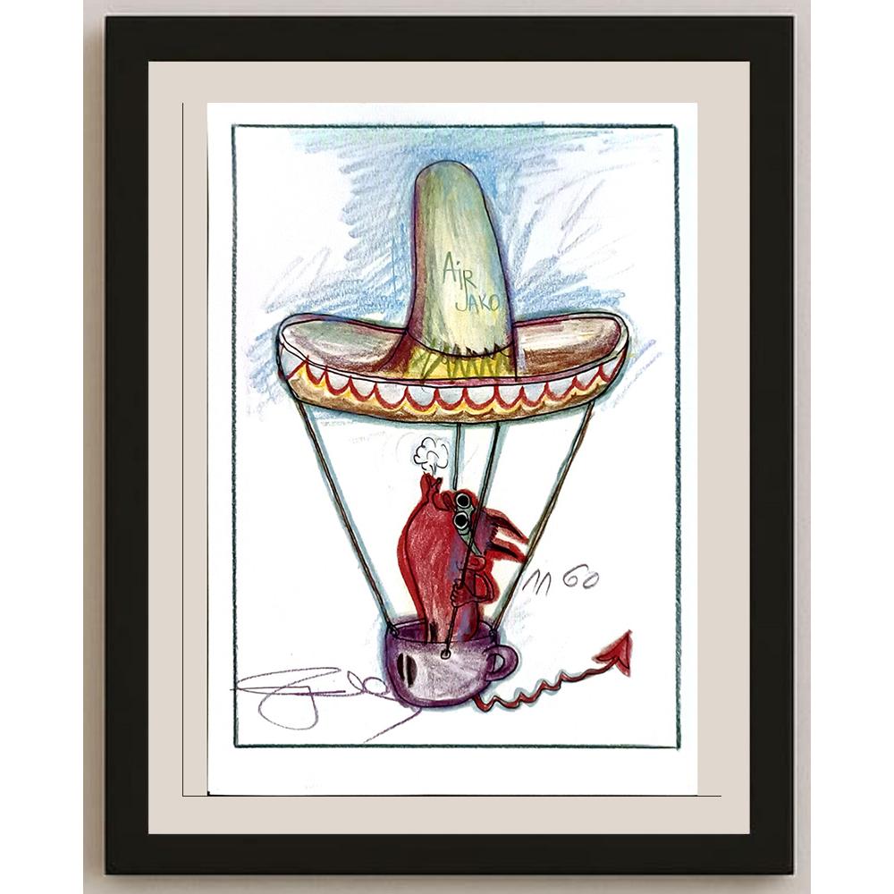 Davor Katunar 29x21cm Orijinal Karikatür BOD06433