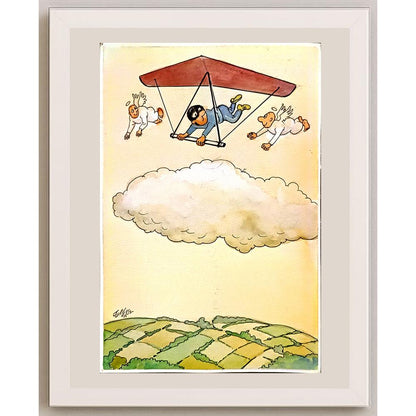 Rex Juriansz 43x30cm Orijinal Karikatür BOD06439
