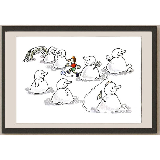 Ma Heng Chao 29x21cm Orijinal Karikatür BOD06445