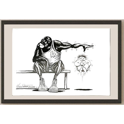 Goran Celicanin 29x21cm Orijinal Karikatür BOD06454