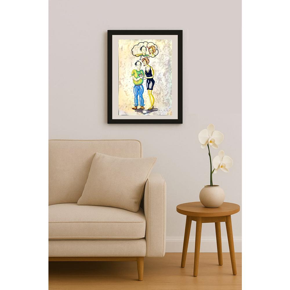 Suna Çelik 38x29cm Orijinal Karikatür BOD06458