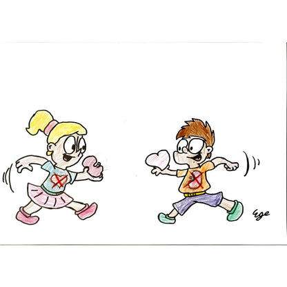 Ege Yarım 29x21cm Orijinal Karikatür BOD06465