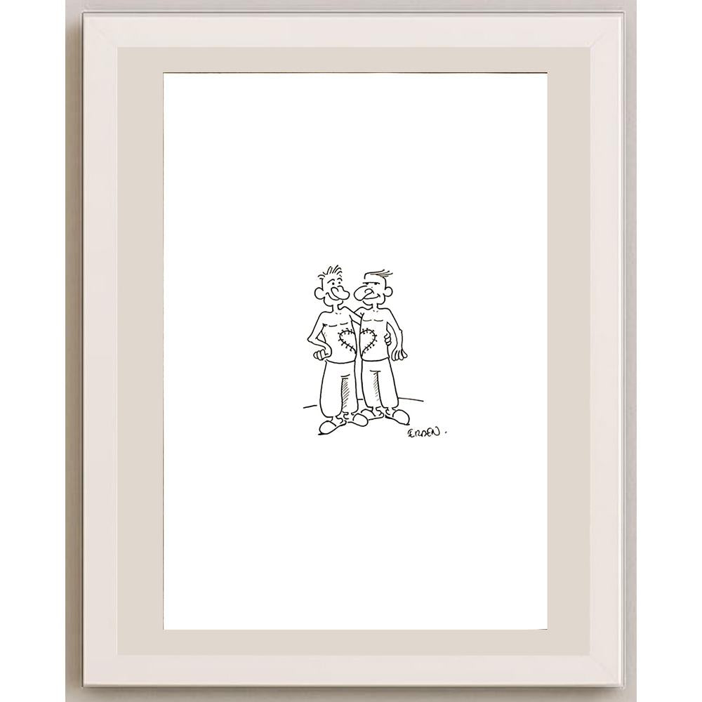 Erden Çetinkaya 29x21cm Orijinal Karikatür BOD06467