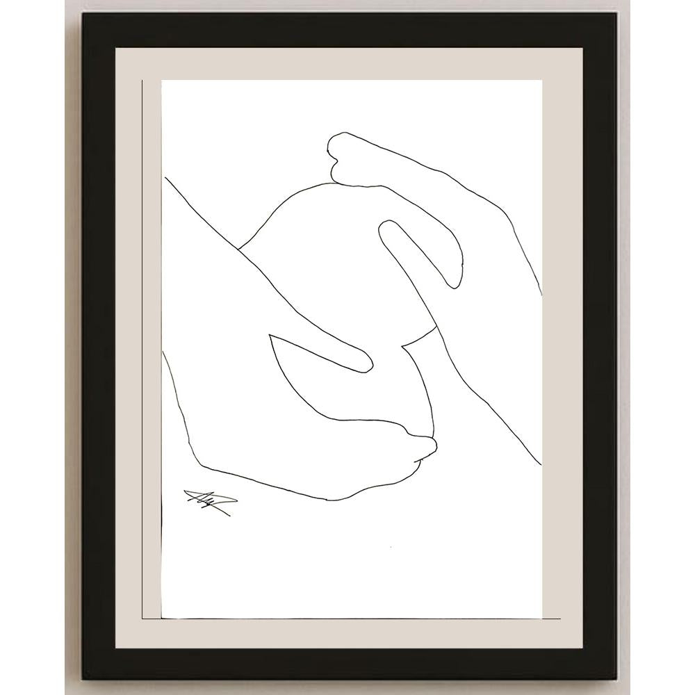 Neslihan Aydın 29x21cm Orijinal Karikatür BOD06474